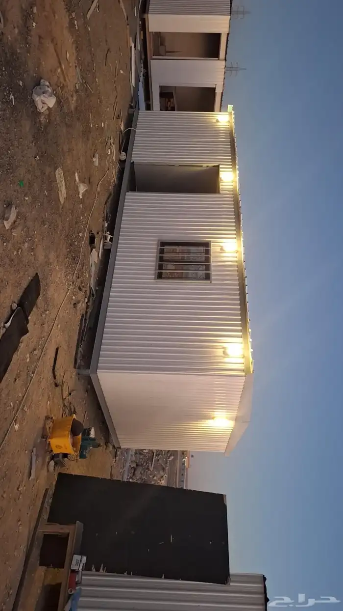 غرف بركس كرفان متنقل معزول ضد الحراه 1