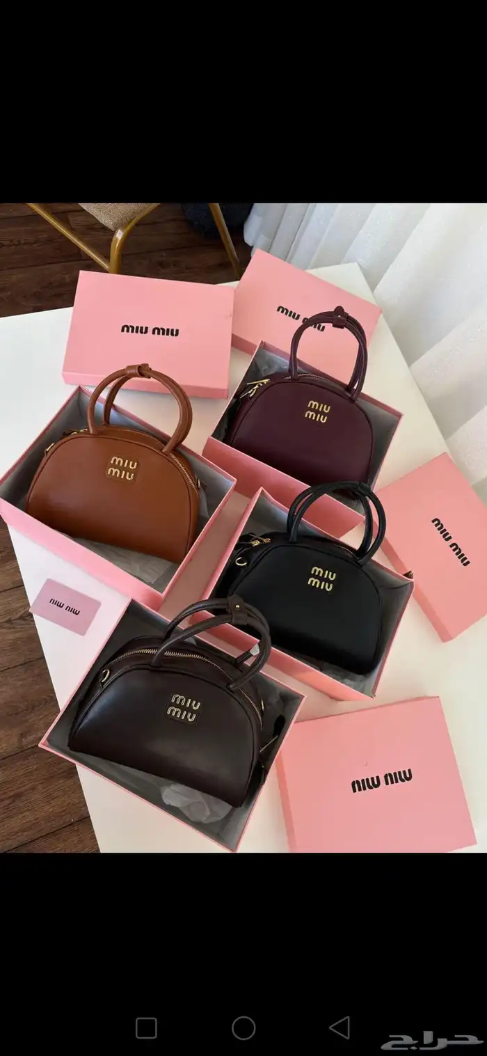 شنط ماركه يتوفر لدينا ماركه عدادت النوع توصيل جده ورياض 22