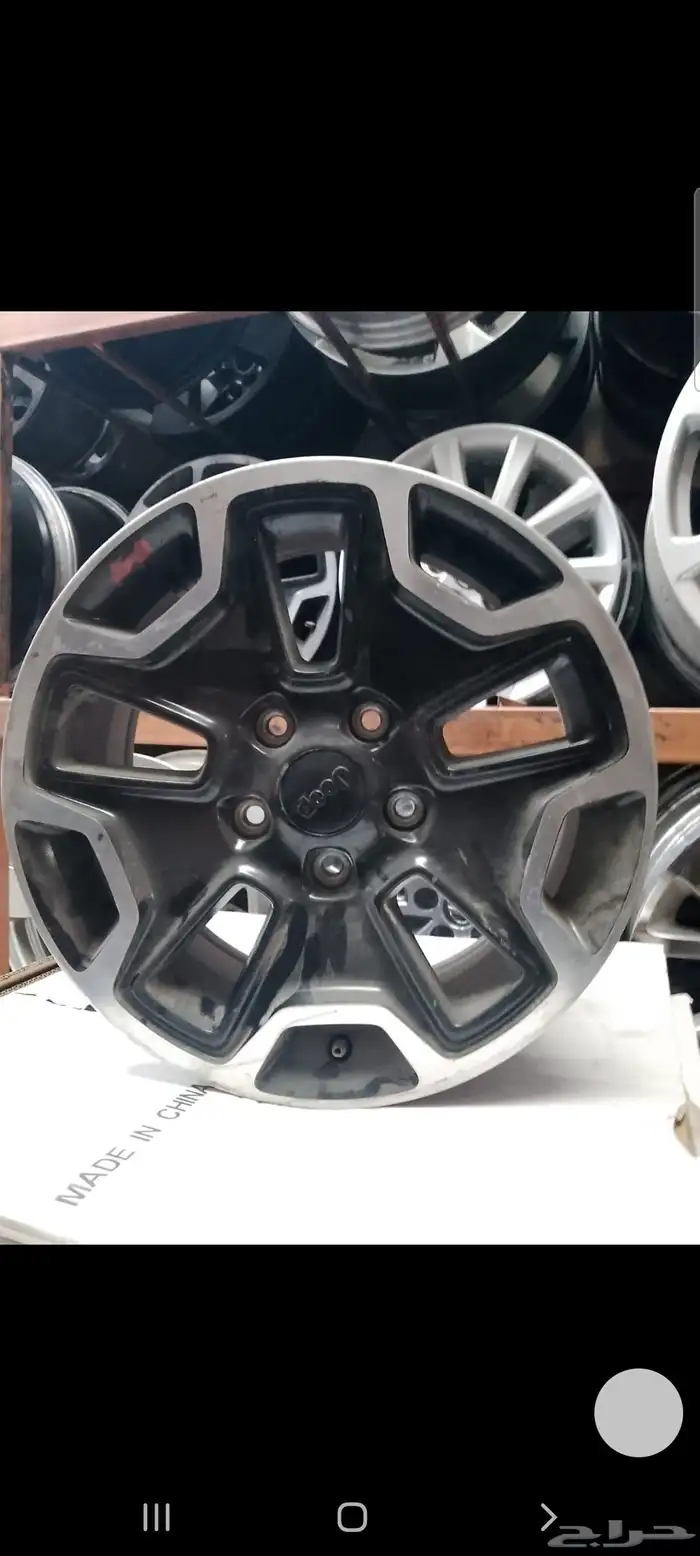 جنوط رانجلر شروكي مقاس 17 اصلي وكاله 1