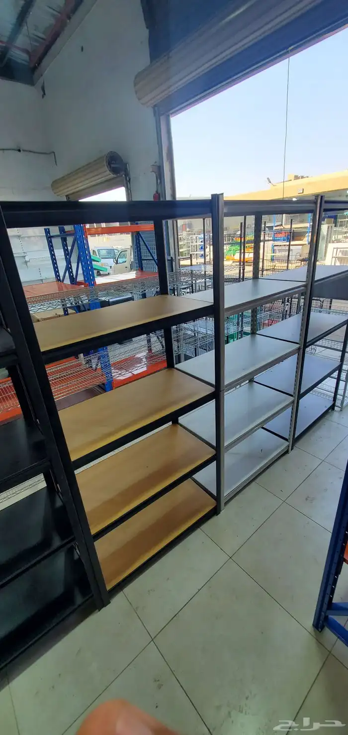 رفوف تخزين رفوف بقالات ارفف مستودعات طاولات كاشير سلات خضار 6