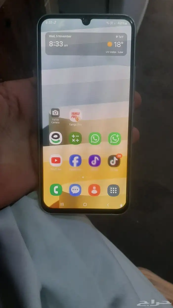 Samsung A34 6GB RAM 128GB in box price 550 Riyals 6