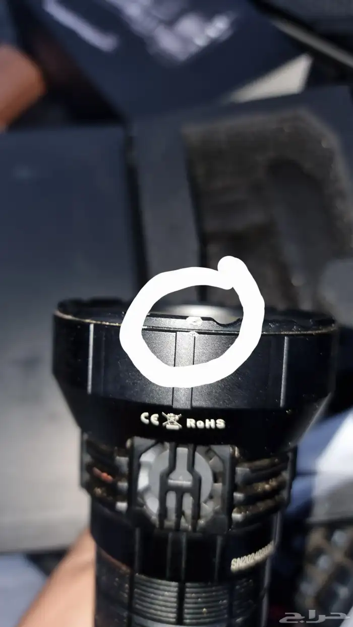 الكشاف الحارق 65 الف لومن من شركة imalent الامريكة MS12 MINI 7