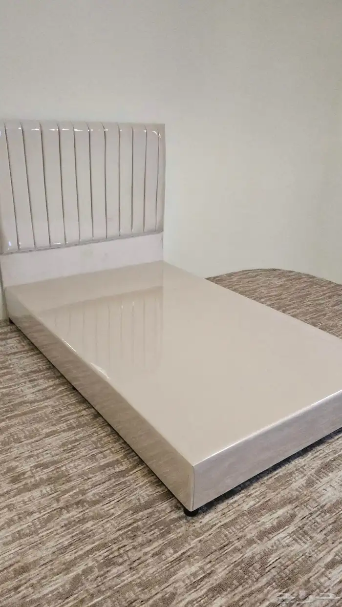 سرير خشب مقاس 190 190  سرير خشب نفر ونص مقاس 8