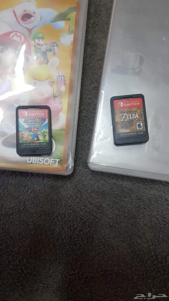 لعبت زيلدا بريث اوف ذا ويلد مع ماريو اند رابتس 0