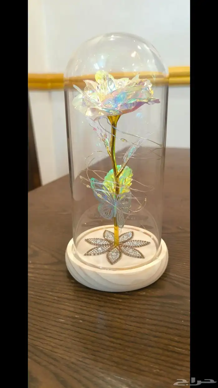 وردة مضيئة هدايا عيد الميلاد 0