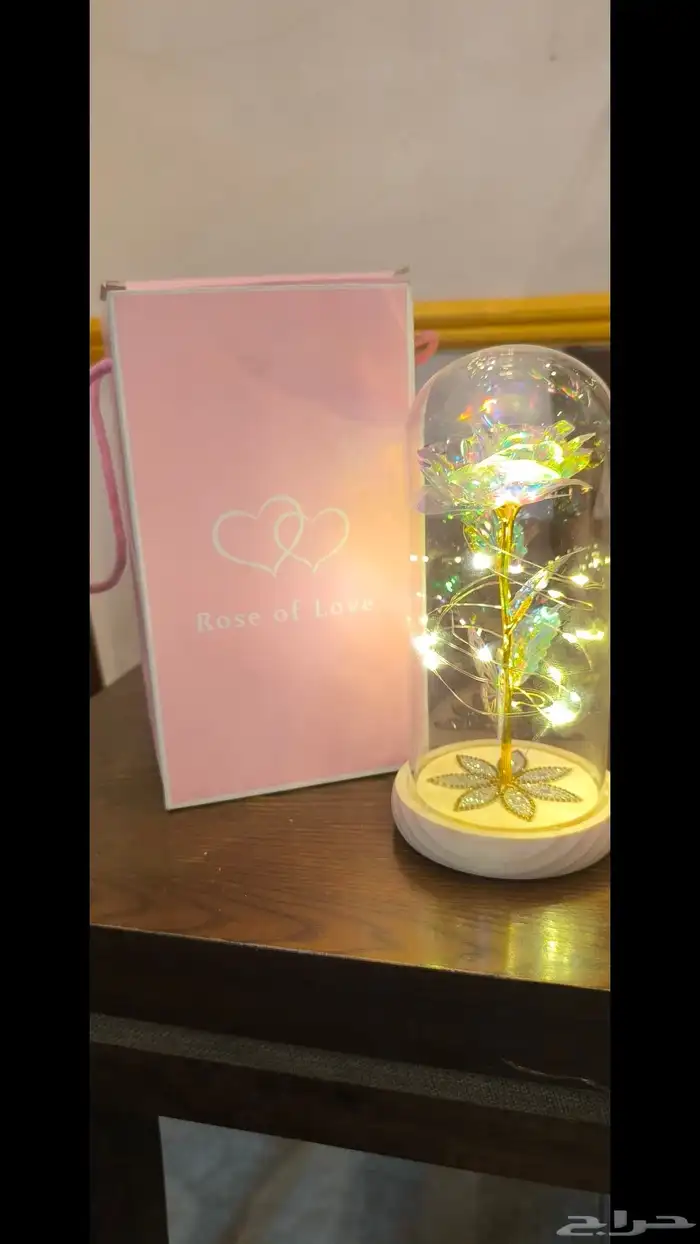 وردة مضيئة هدايا عيد الميلاد 1