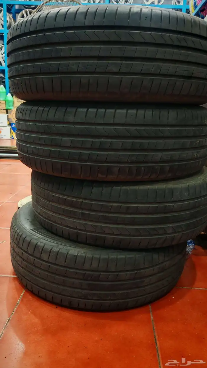 كفرات هانكك ماركه نضيفه مقاس 225 60 17 0