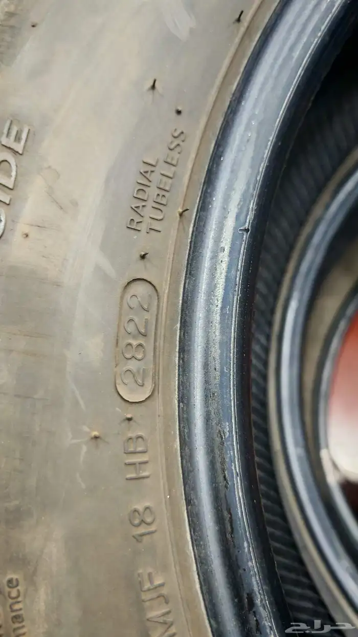 كفرات هانكك ماركه نضيفه مقاس 225 60 17 4