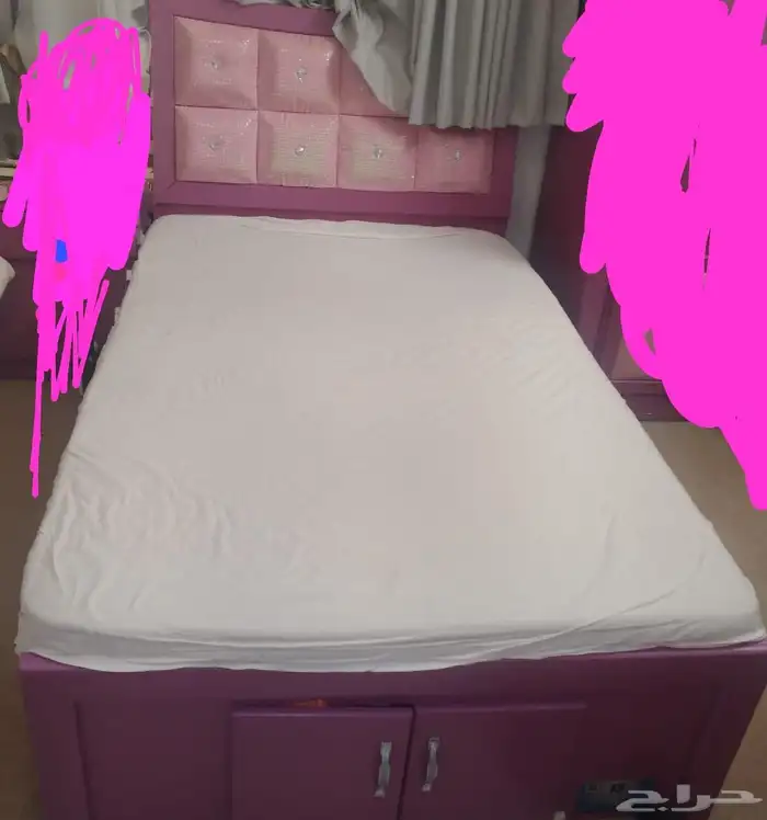 سرير مع كنب 1