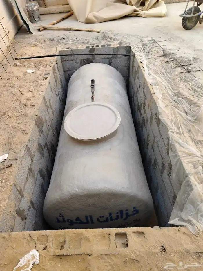 خزانات الفايبر جلاس الدفان وخزانات البلاستيك البولي ايثيلين 0