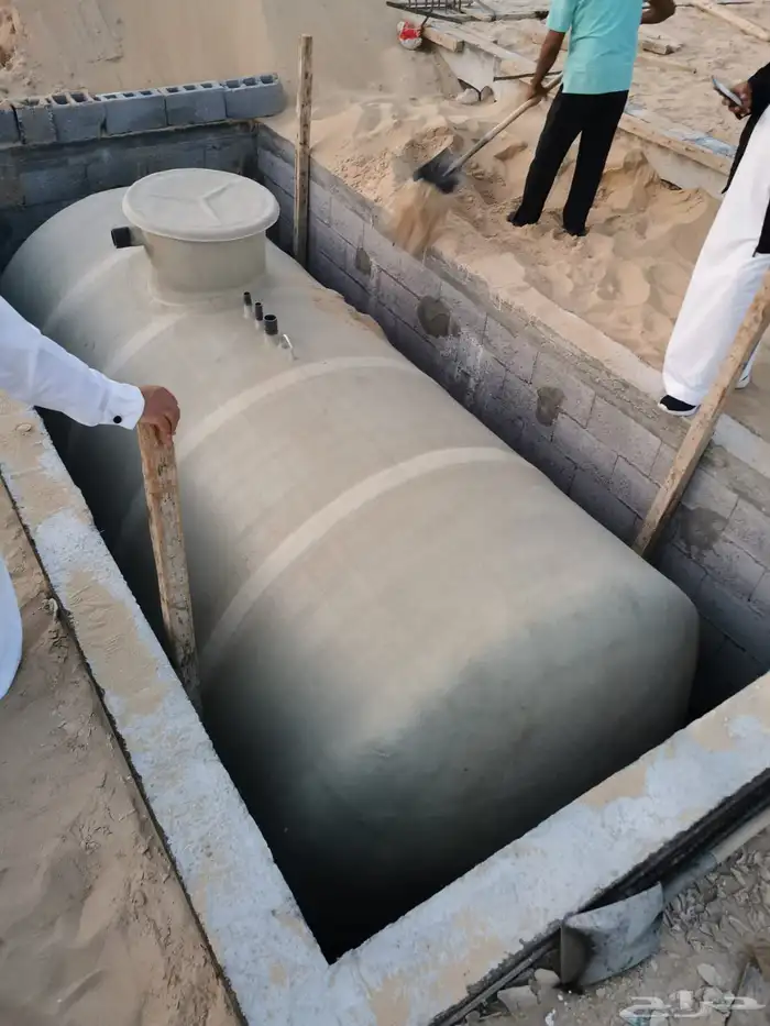 خزانات الفايبر جلاس الدفان وخزانات البلاستيك البولي ايثيلين 2
