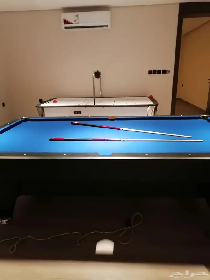 طاولات بلياردو 7 .. 8 .. 9 قدم طاولات فرفيرة تنس هوكي 10