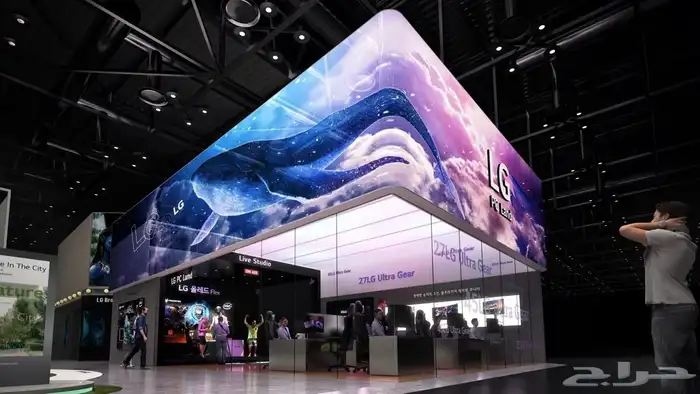 شاشات فلكس بل مرنه ومسطحة p1.9 .p2.6 داخلية وخارجية 0