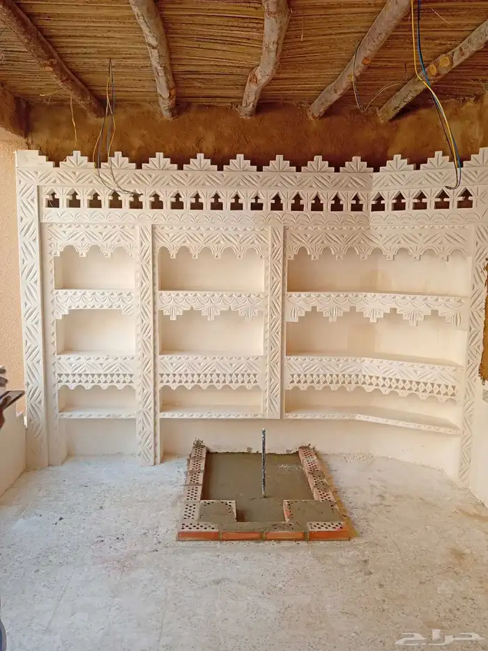 مشب كمار اوجار مدخنه مشب جبس ديكور حزام معلم باكستاني شغل 5