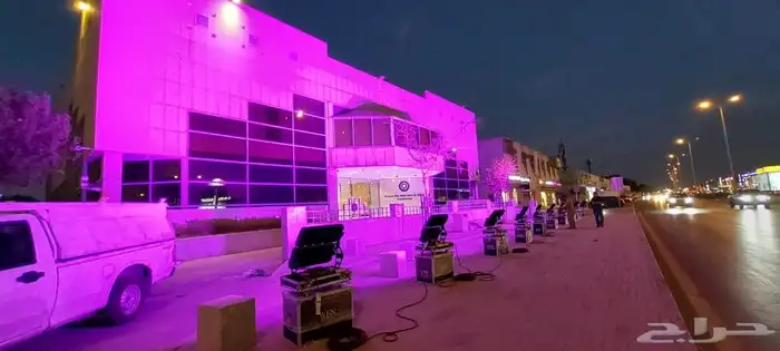 تنظيم حفلات وفتتحات تاجير شاشات مسارح خسب استيج المنيوم شرا 6