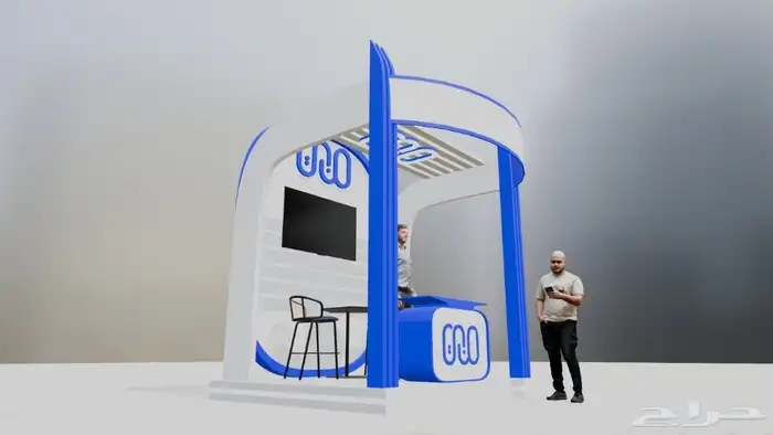 تصنيع وتنفيذاسوار المشاريع وبوثات المعارض 4