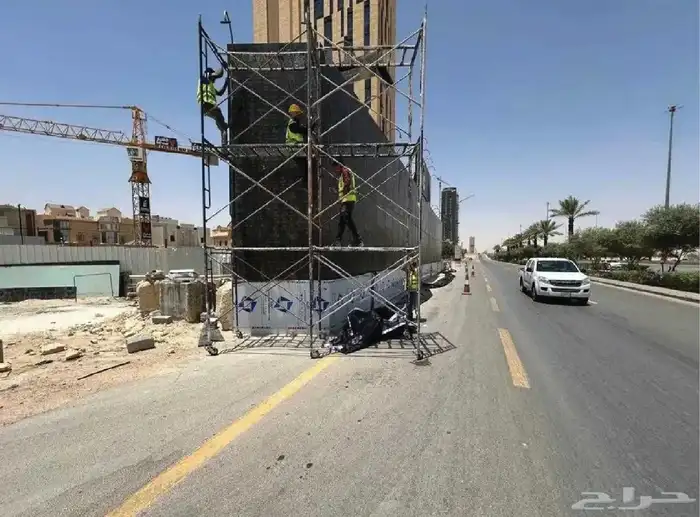 تصنيع وتنفيذاسوار المشاريع وبوثات المعارض 14