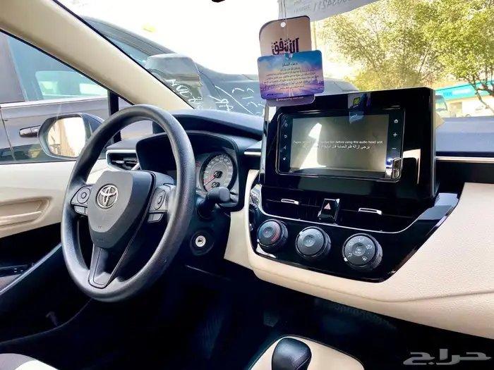 تويوتا كورولا 2025 اصفار تأمين شامل عرض الاسبوع 899 ريال 3