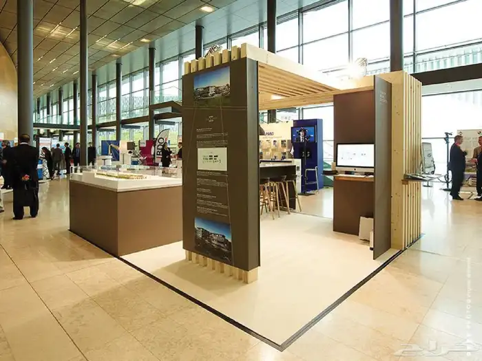 تصنيع وتنفيذاسوار المشاريع وبوثات المعارض 2