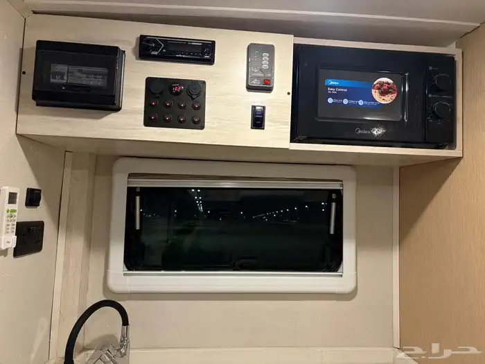 للبيع كارفان كرفان مع دراجه ناريه سزوكي 8