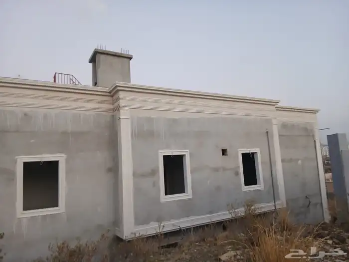 ديكورات خارجيه سمنت ابيض وبطح اريض جميع الا اشكل ولا الون 5