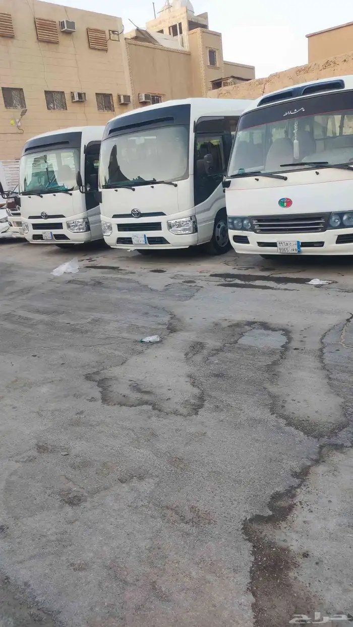 كوستر ايجار مع سواق رحله فندق رياض مشوار شركه مطار الرياض جد 0