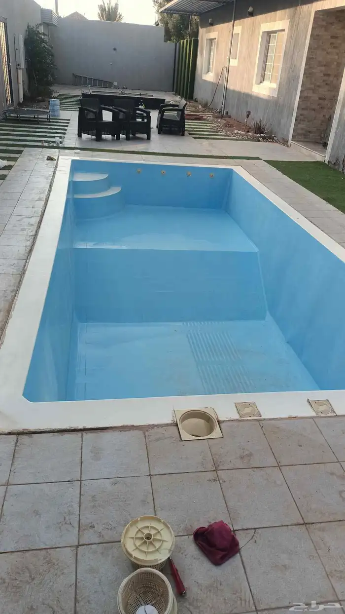 جميع اعمال سباكه وتحليه حمامات السباحه 2