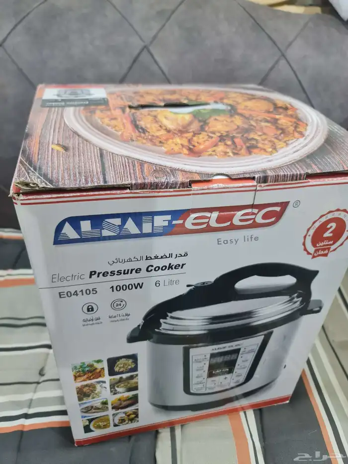 قدر ضغط كهربائي 6 لتر من شركة السيف 1