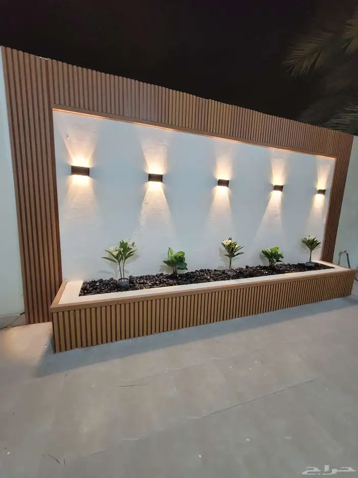 ديكورات واجهات جلسات خارجية سندويش_بانل 2