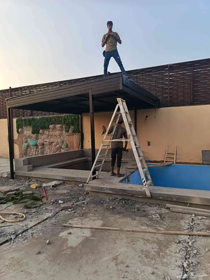 مظلات وسواتر ساندويش بنل جازان 12