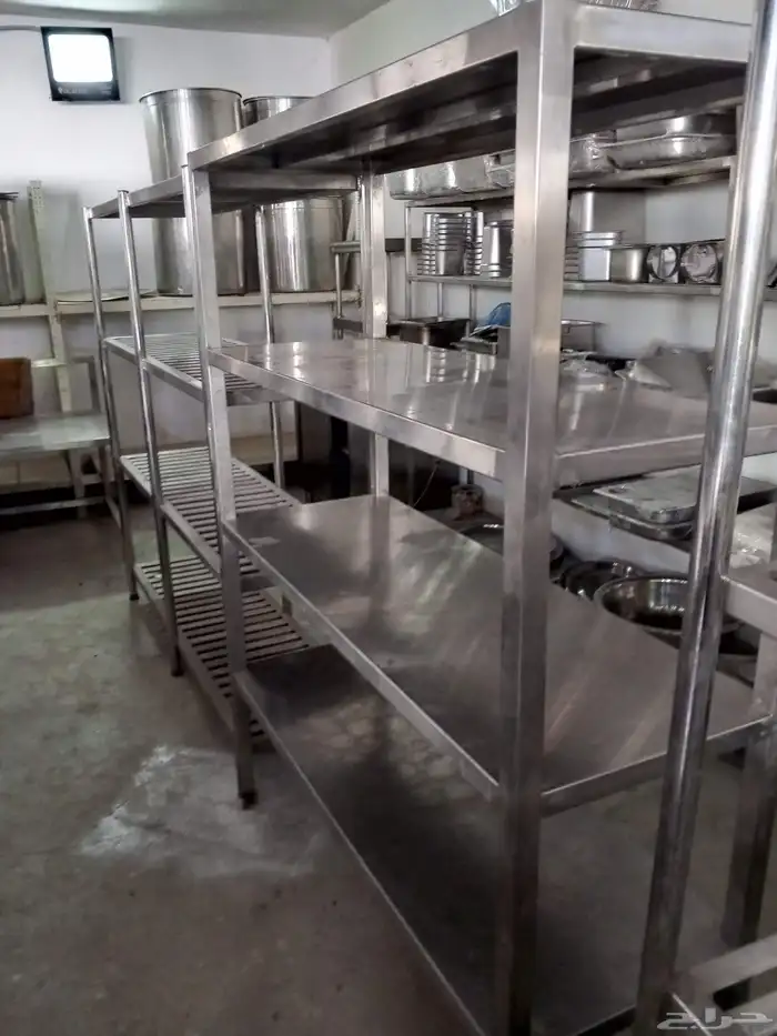 رفوف استيل مطابخ 0