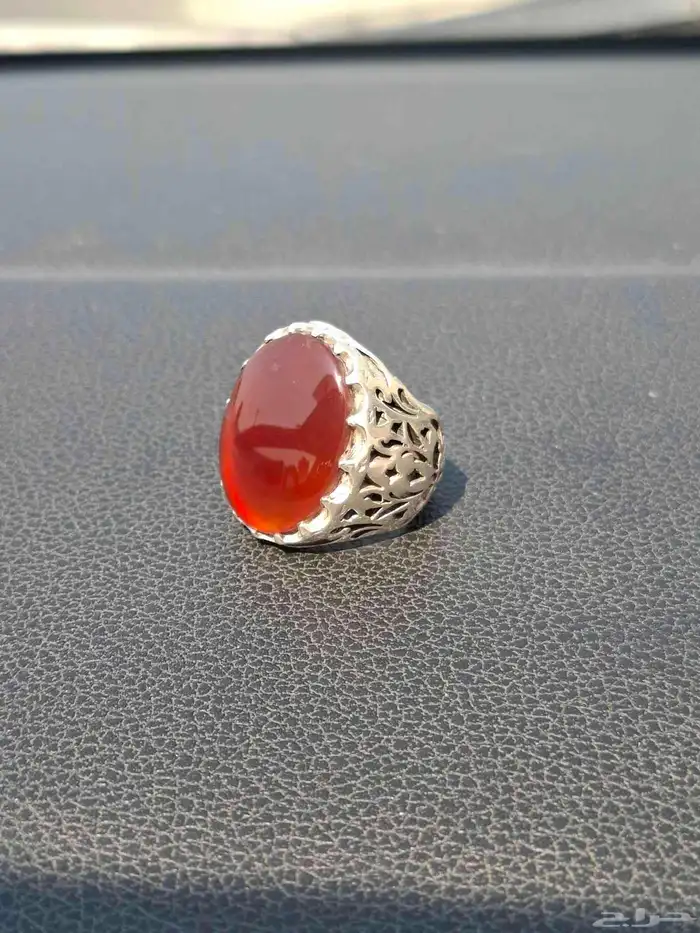 خواتم عقيق يمني مميزه نادره 8