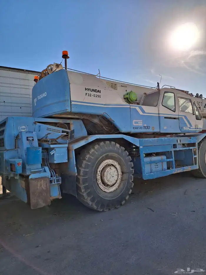 كرين تدنوا شغال مديل 1997 50طن 3