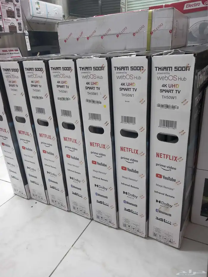 شاشة 4kشاشات تلفزيون سمارت 4kذكية QLEDبالتوصيل 7