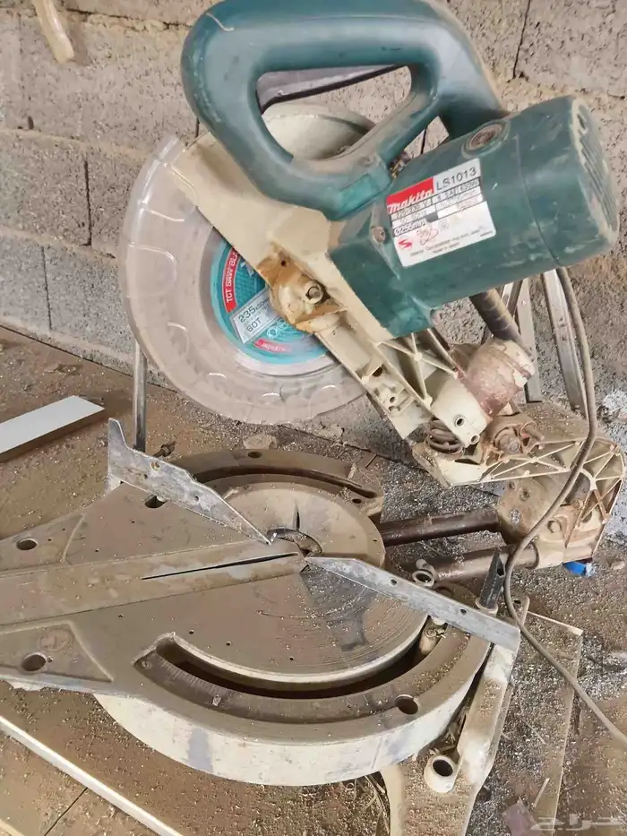 منشار زاوية روتر ماكيتا يابانيه ع شرط مكينة سنفرة م دباسة 9