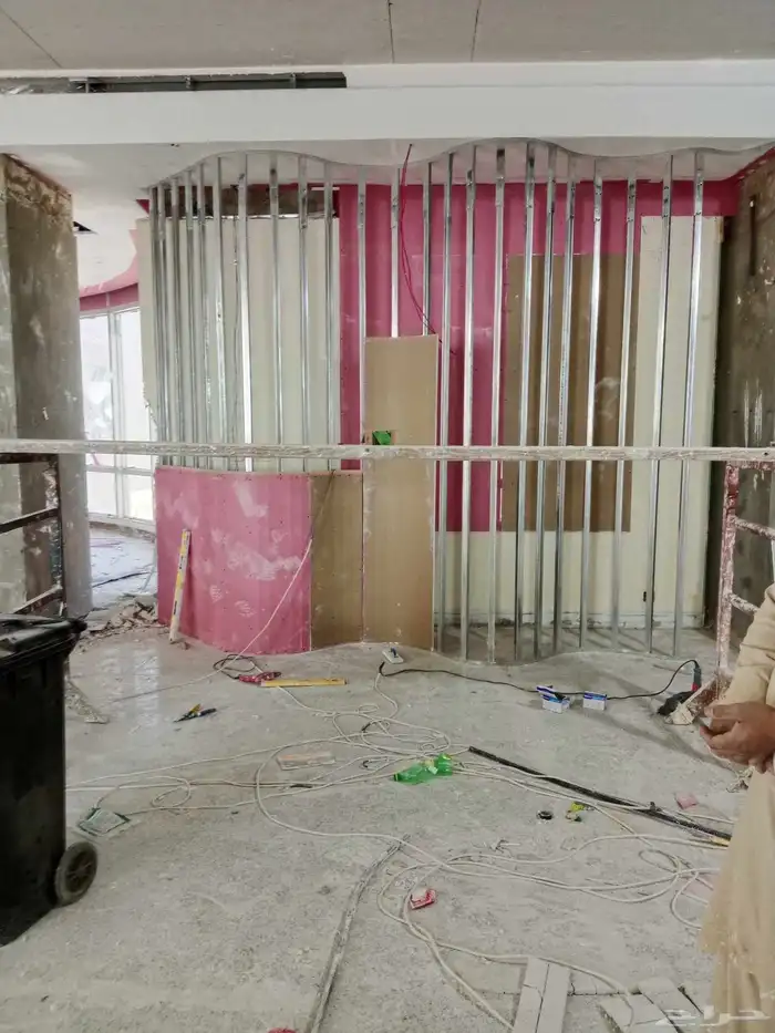 عمل جبس بورد سيمنت بورد شيبورد بديل رخام تكسيات البكيرية 47