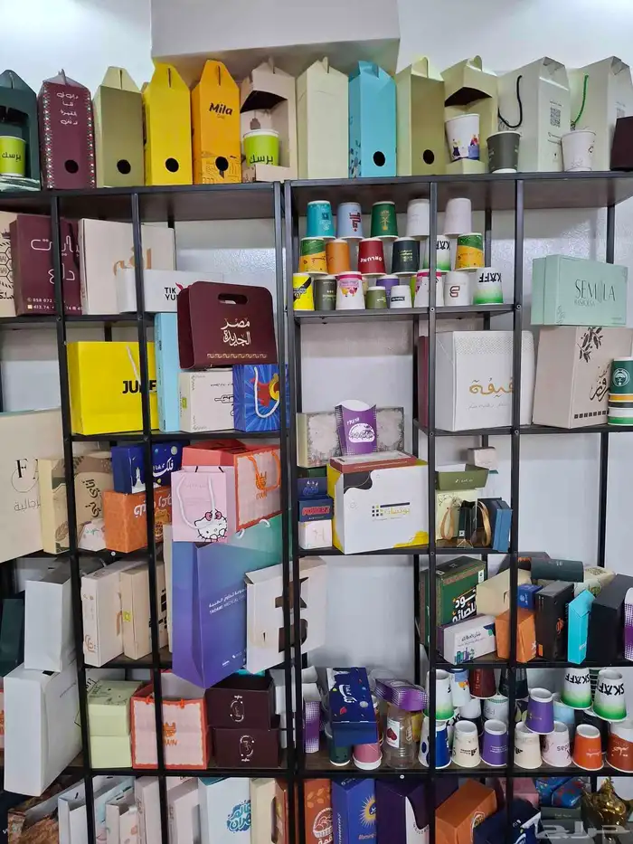 مطبعة أكواب ورقية بوكسات علب أكياس ستكرات ملصق بنر ختم كروت 9