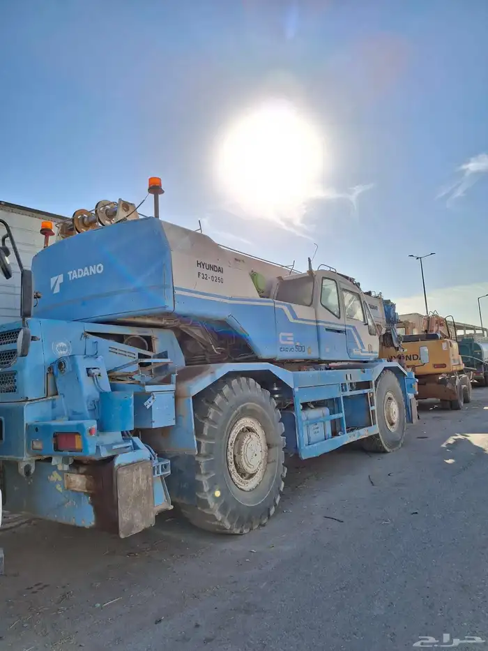 كرين تدنوا شغال مديل 1997 50طن 1