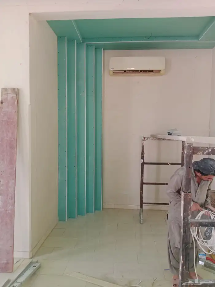 عمل جبس بورد سيمنت بورد شيبورد بديل رخام تكسيات البكيرية 34