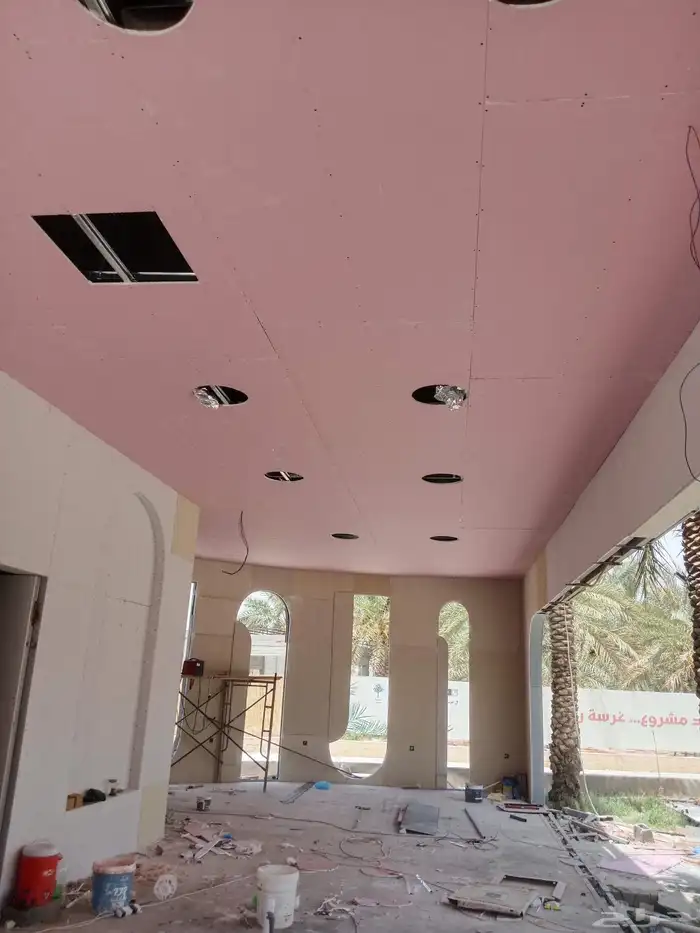 عمل جبس بورد سيمنت بورد شيبورد بديل رخام تكسيات البكيرية 28