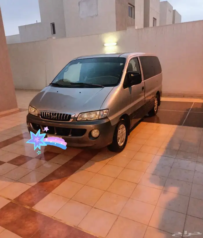 للبيع باص هونداي H1 موديل2004 علي الشرط 0