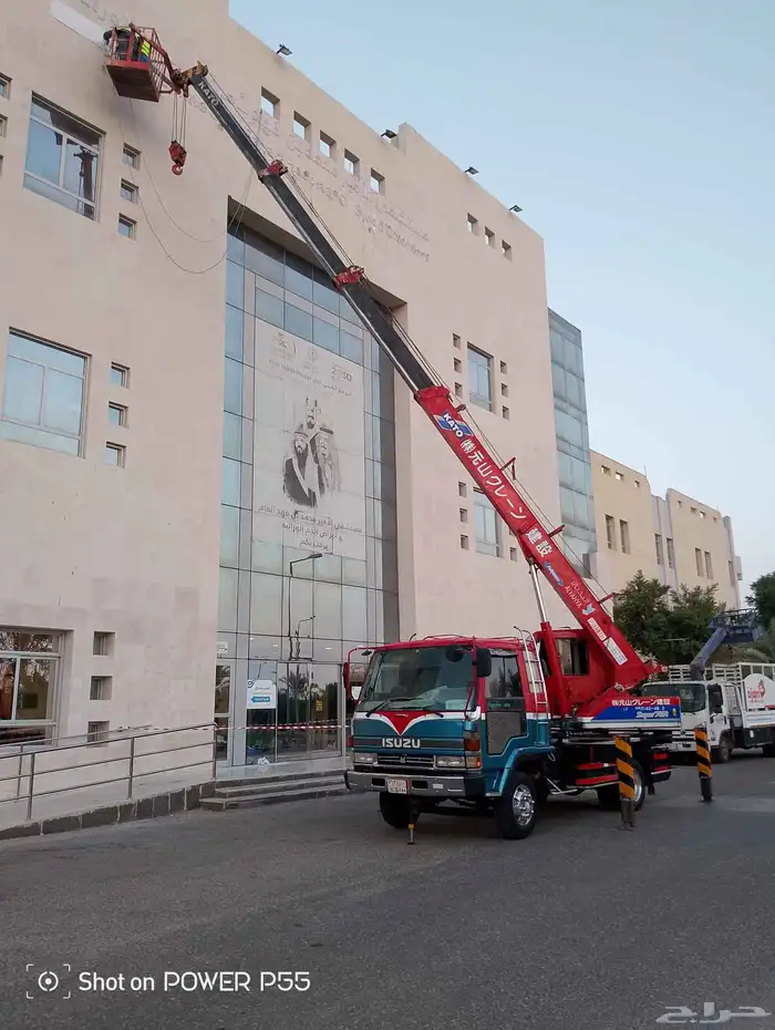 رافعه ونش كرين سله لرفع العمال 8