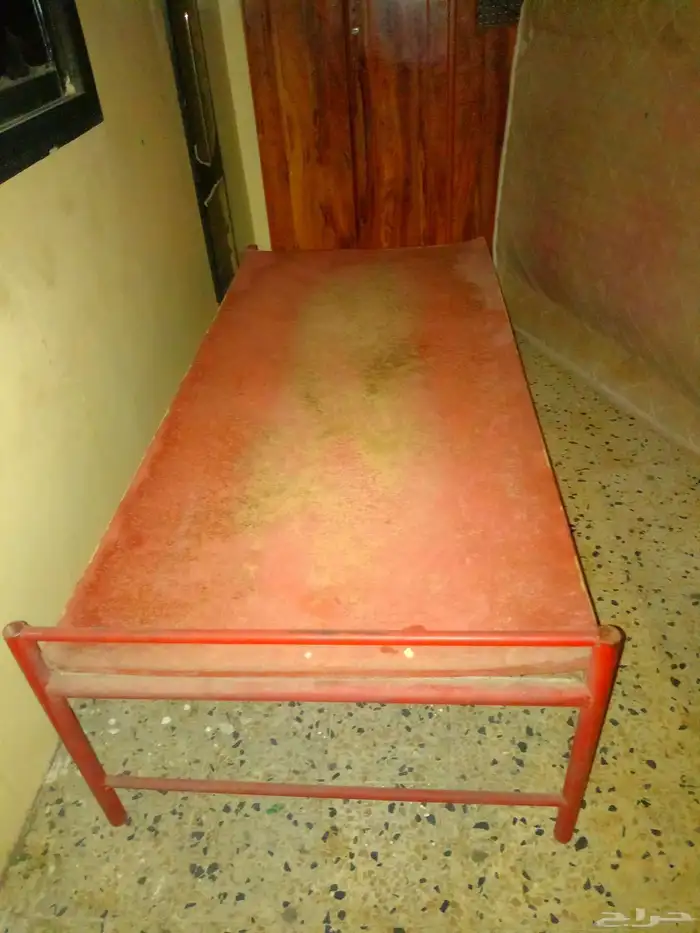 سرير حديد بسعر 120 ريال 0