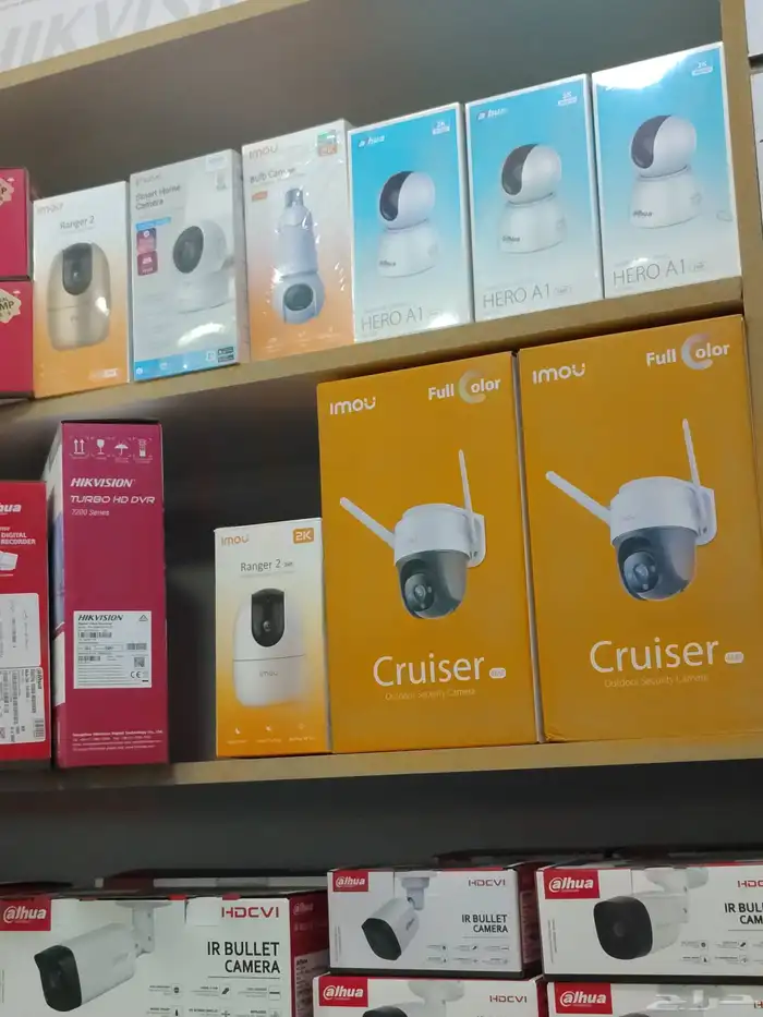 كاميرات مراقبة للمنازل والمحلات التجارية كاميرات الهداهوا عا 6