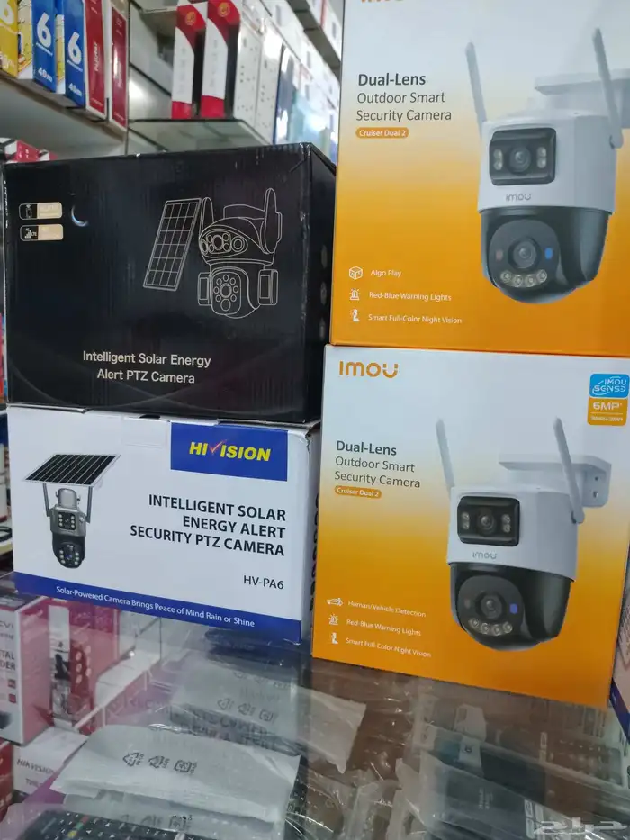 كاميرات مراقبة للمنازل والمحلات التجارية كاميرات الهداهوا عا 7