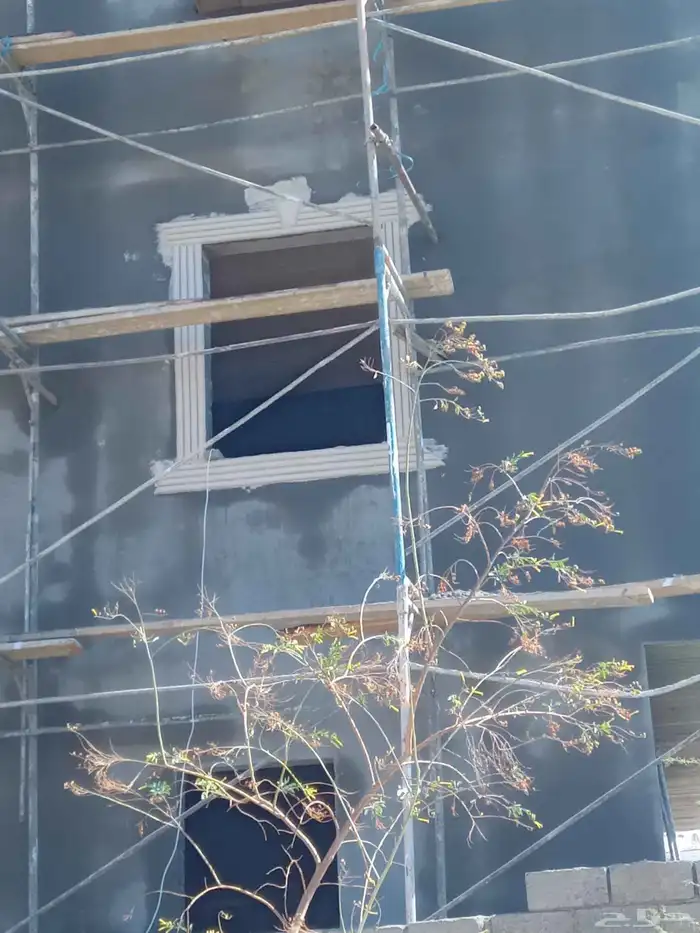 ديكورات خارجيه سمنت ابيض وبطح اريض جميع الا اشكل ولا الون 2