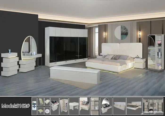 يتوفر لدينا غرف نوم حديثه 0