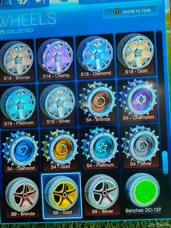 للبيع حسابين روكت ليق جدا قويه للبيع الاثنين مع بعض او تفرقه 43