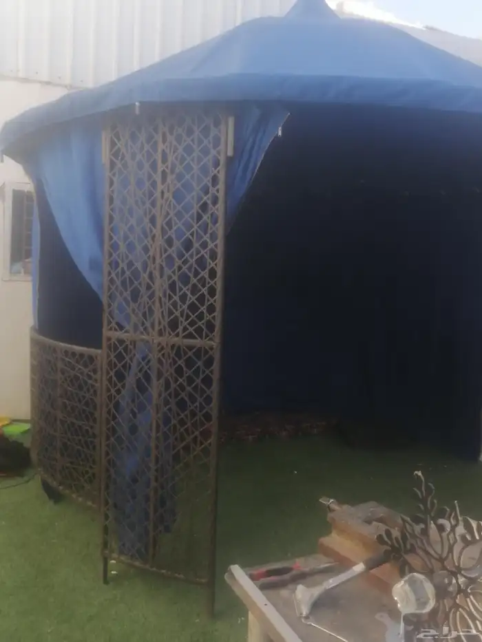 خيمة جلسة خارجية جديدة لم تستخدم في كرتونه 6