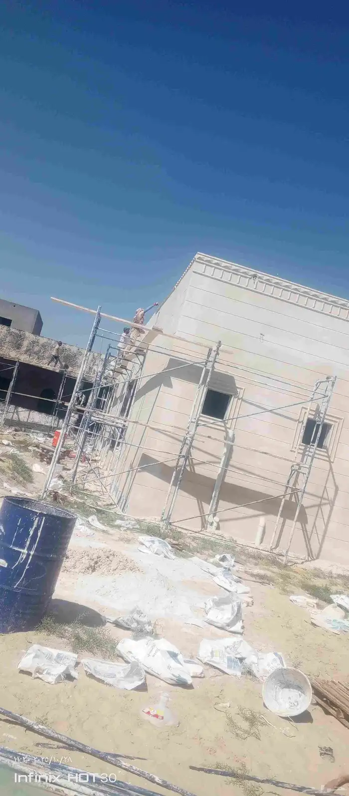 لياسه ملونه بديل الحجر الطبيعي ديكورات خارجيه 2